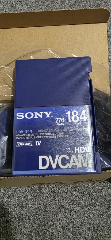 Sony dvcam cassettes. Nieuw in doosje, (Video)band, Hi 8, Ophalen of Verzenden