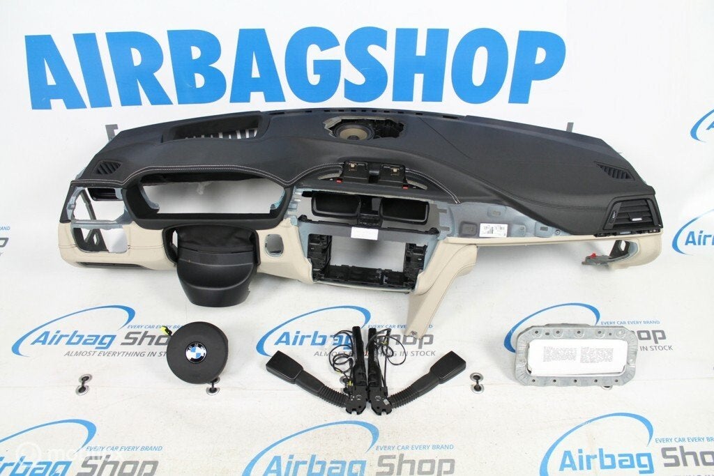 Airbag set - Dashboard wit leder head up M BMW 4 serie F32, Auto-onderdelen