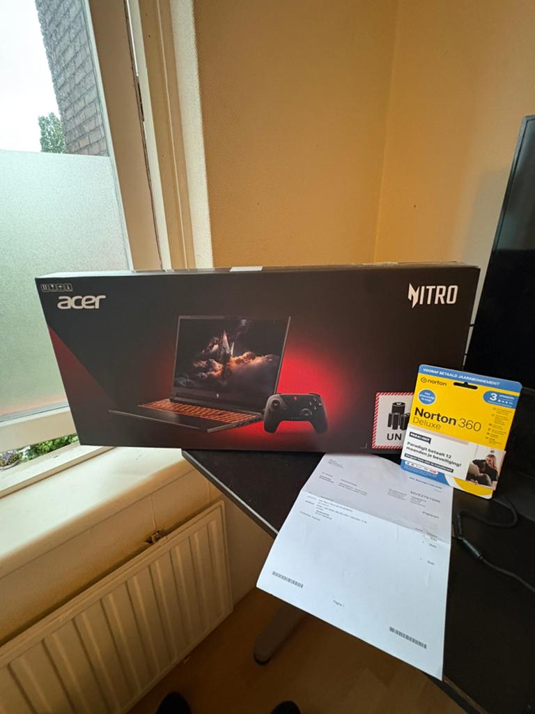 Acer nitro V 16 AI ANV16-42-R6HW, Computers en Software, Windows Laptops, Ophalen of Verzenden, 15 inch, Gaming, 4 Ghz of meer