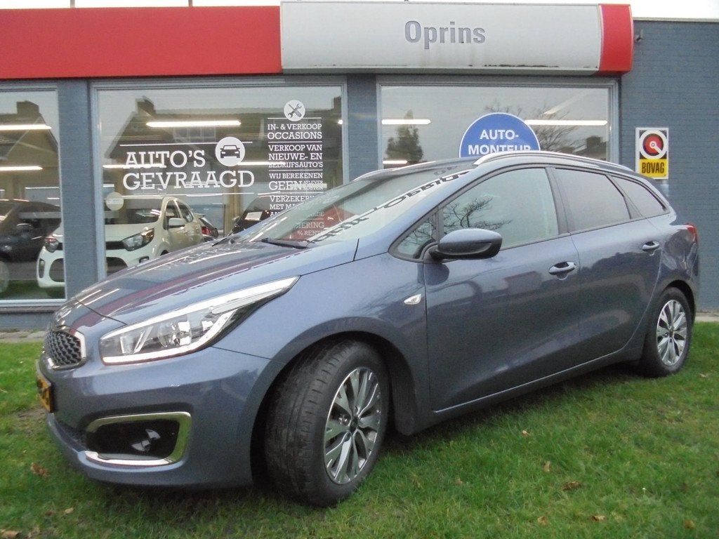 Kia Cee'd Sportswagon 1.0 T-GDi Design Edition 5drs Incl Bov, Auto's, Kia, 12 maanden, Gebruikt, Euro 6, Blauw