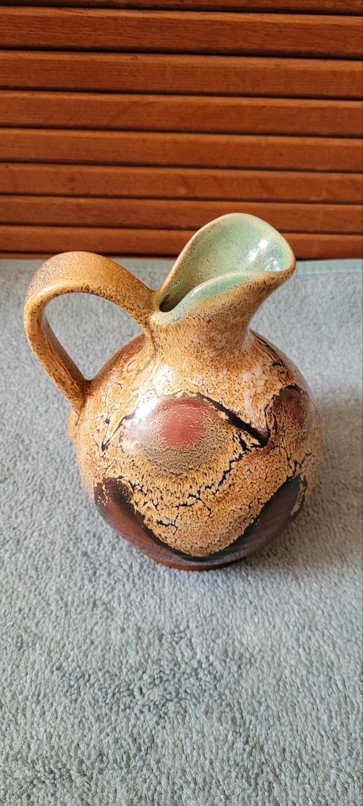 Antiek kannetje/vaas Muvelee Kon. Plazuid Gouda, Antiek en Kunst, Ophalen of Verzenden