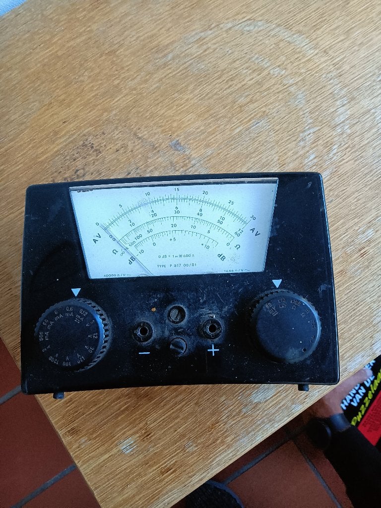 Vintage multimeter, Ophalen of Verzenden, Gebruikt, Multimeter