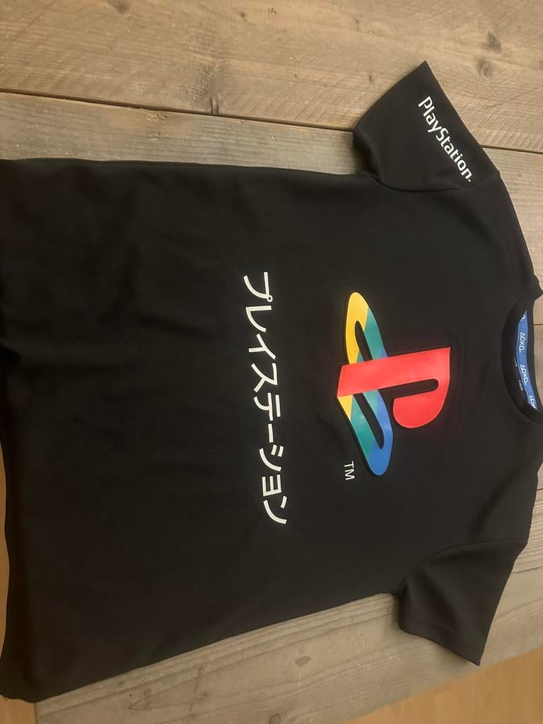 Playstation shirt 9/10 jaar 140cm, Ophalen of Verzenden, Zo goed als nieuw, Overige maten, Zwart