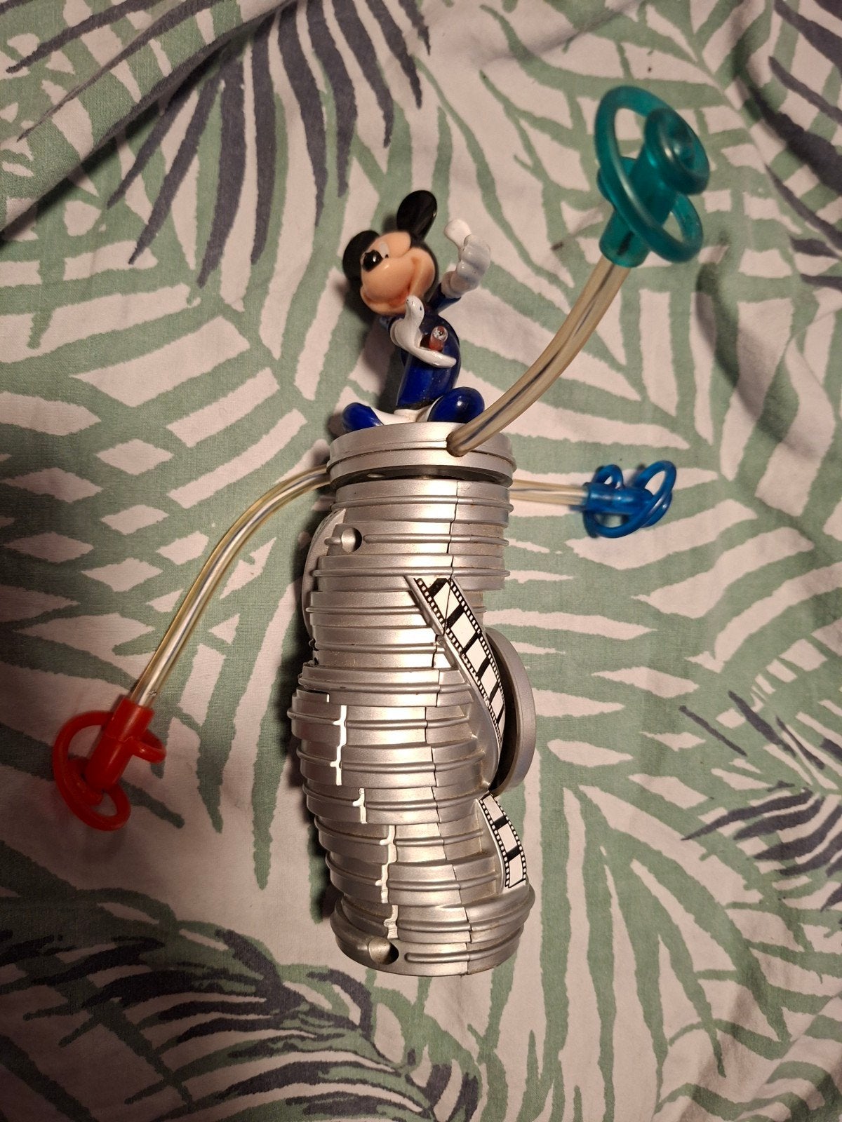 Vintage Mickey Mouse Disneyland Lichtgevende Propeller, Ophalen of Verzenden, Mickey Mouse, Gebruikt, Overige typen