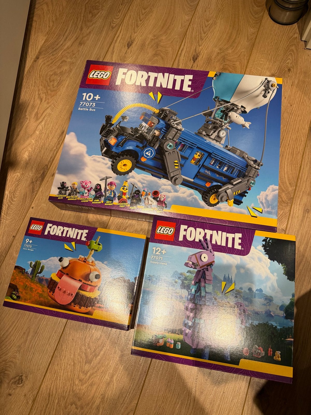 Nieuwe Lego Fortnite Set van 3 77073, 77071, 77070, Ophalen of Verzenden, Nieuw, Overige merken
