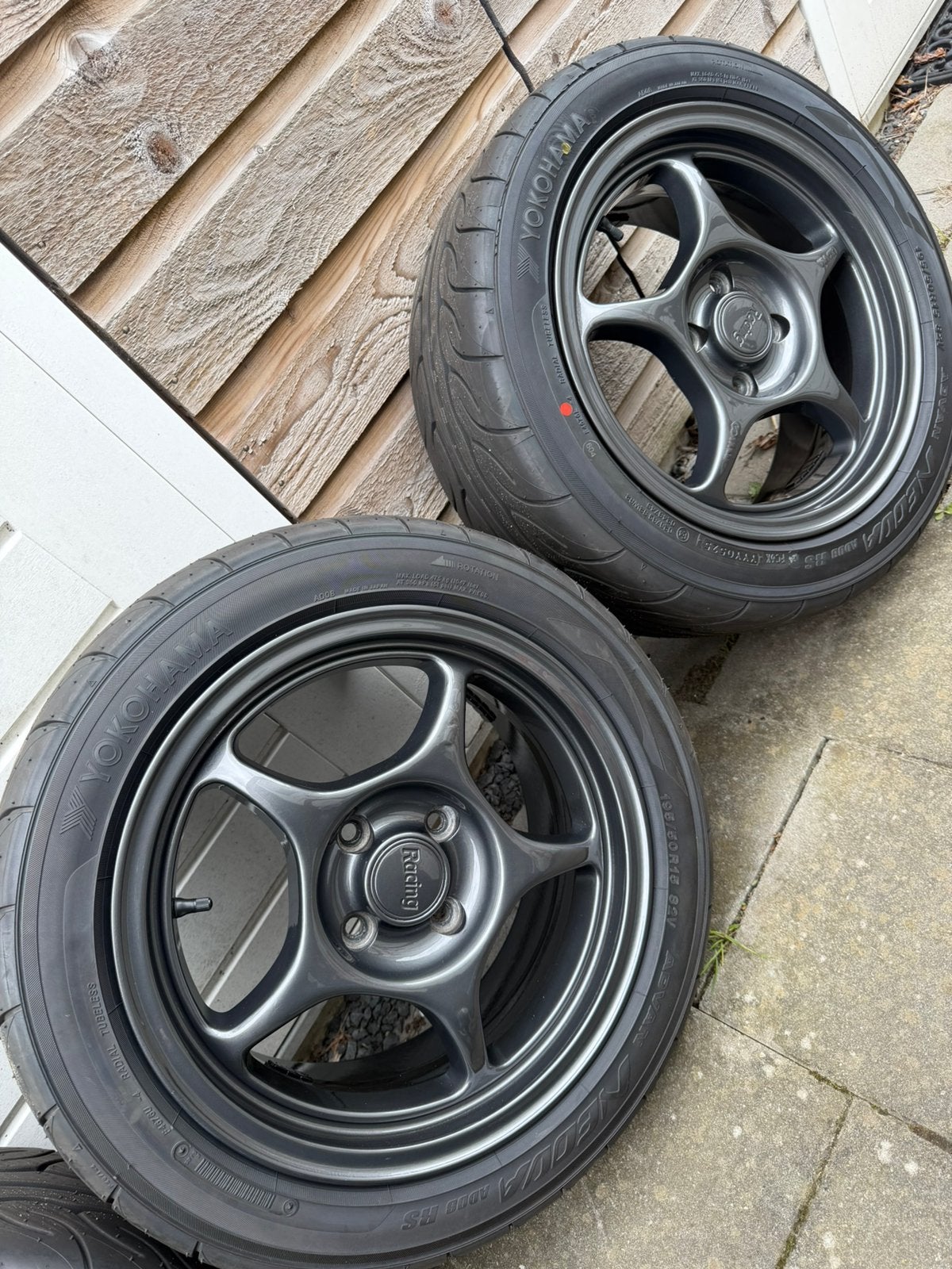 Enkei RP01 15 inch velgen, Auto-onderdelen, Banden en Velgen, Ophalen, Gebruikt, 15 inch, Banden en Velgen