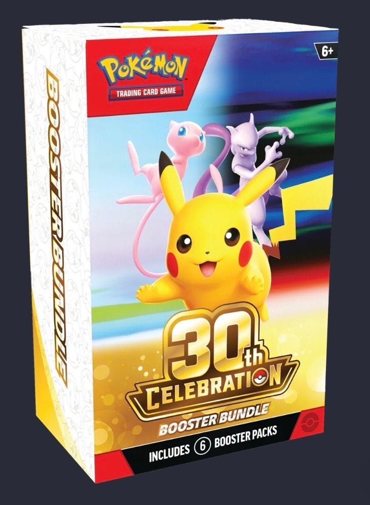 Pokémon 30th Celebration Booster Bundle (6 packs), Ophalen of Verzenden, Nieuw, Booster