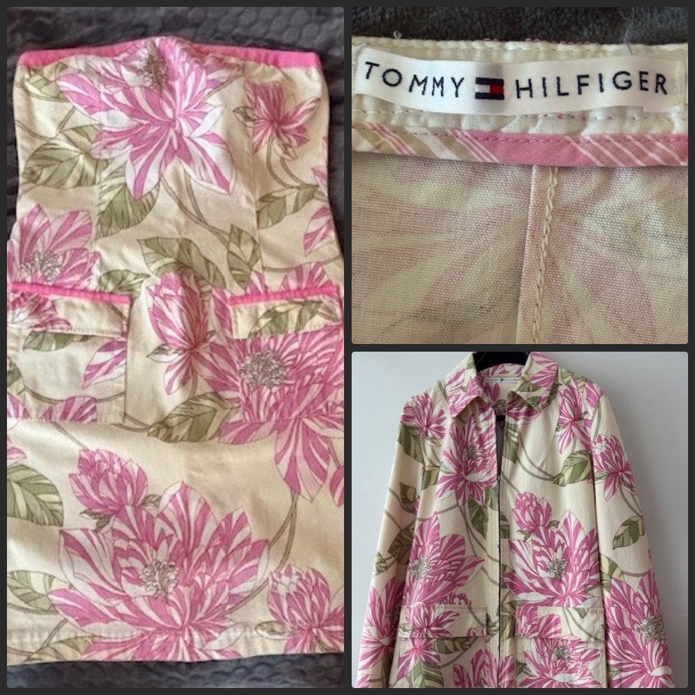 Tommy Hilfiger exclusieve combi set jas + strapless jurk – S, Overige typen, Overige kleuren, Nieuw, Ophalen of Verzenden