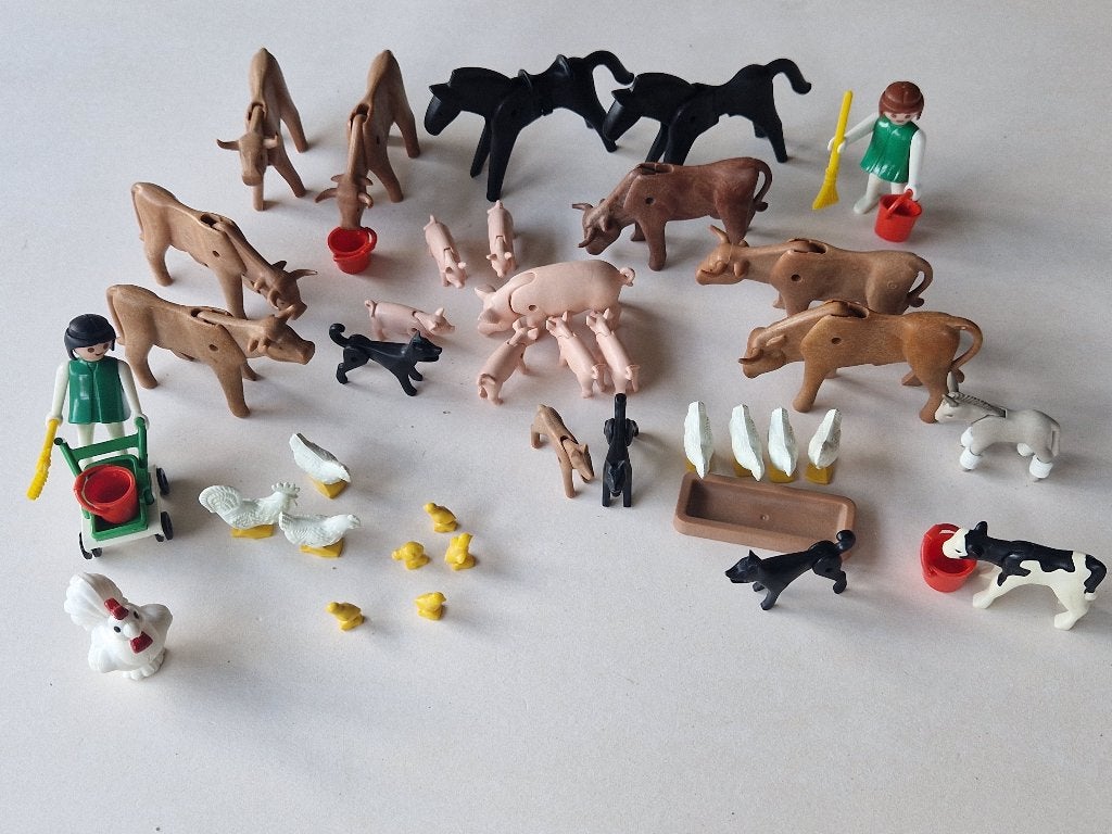 Vintage playmobil. Boerderij dieren, Ophalen of Verzenden, Zo goed als nieuw