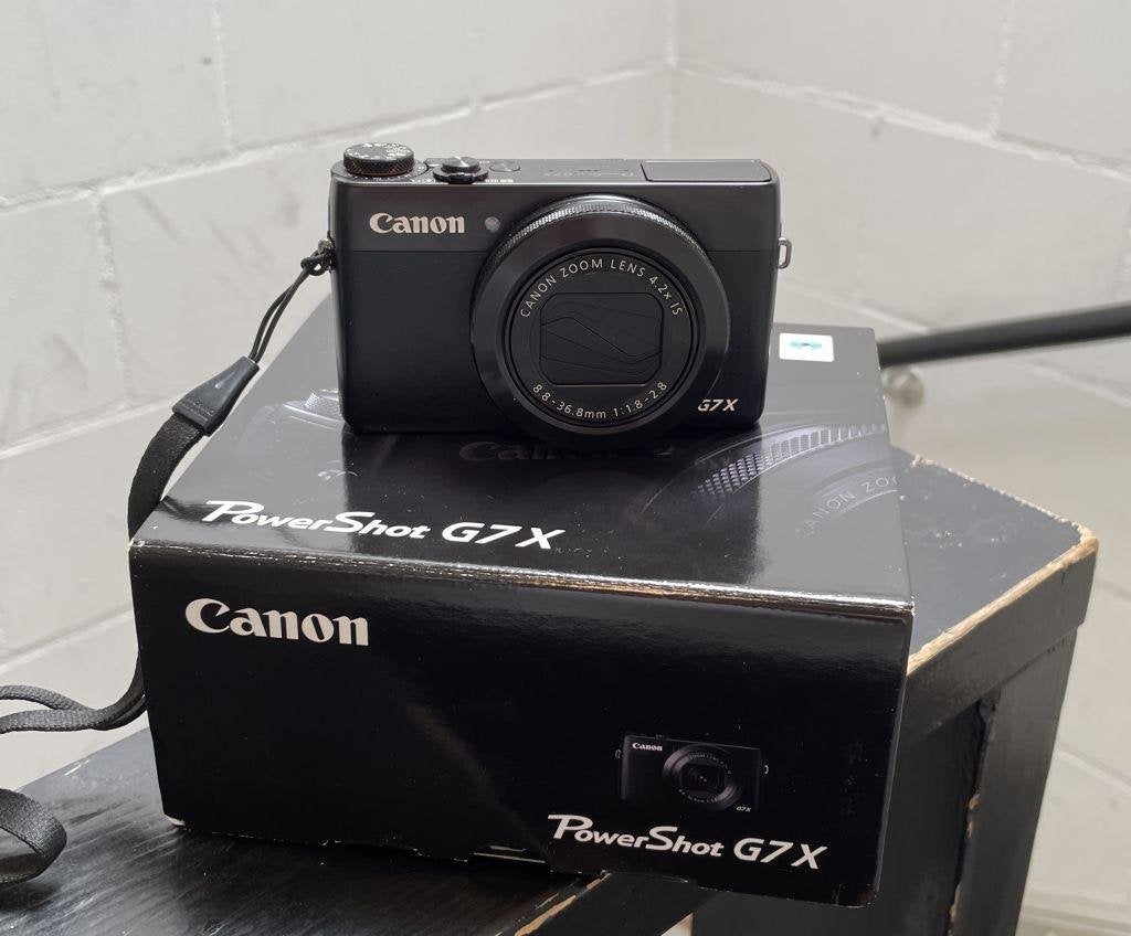 Canon Powershot G7X, Ophalen, Canon, Zo goed als nieuw, Handleiding