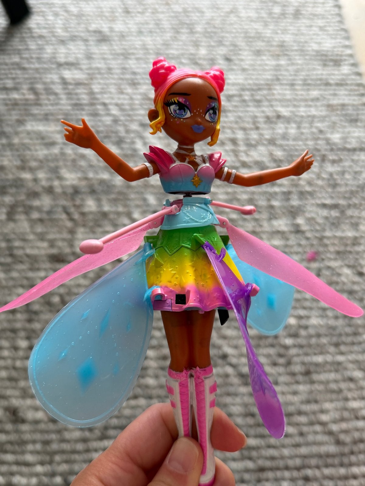 Hatchimals Pixies Crystal Flyers vliegende fee, Ophalen, Zo goed als nieuw, Overige typen