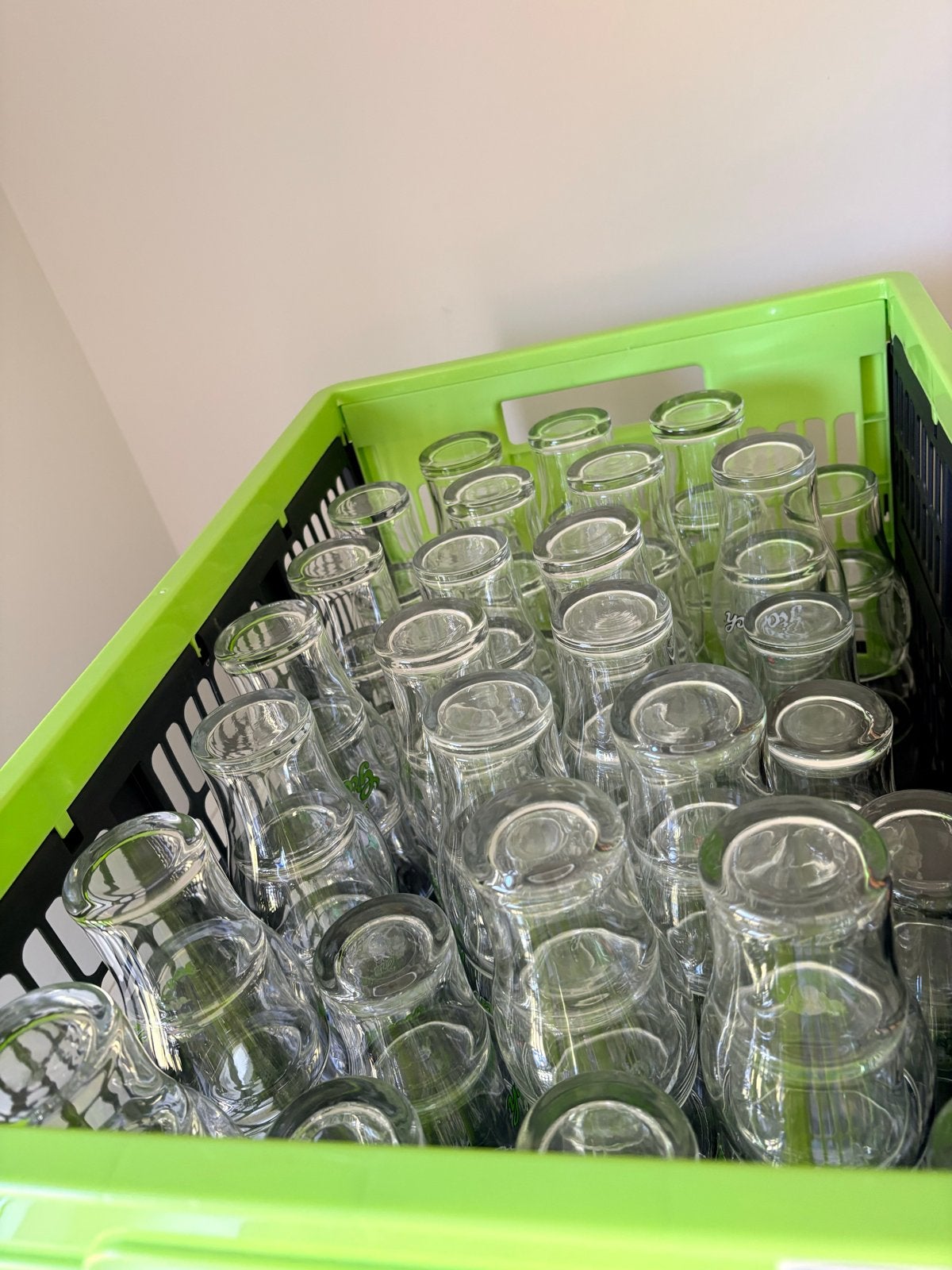 Grolsch bierglazen - 78 stuks, Ophalen, Overige merken, Glas, Overige typen