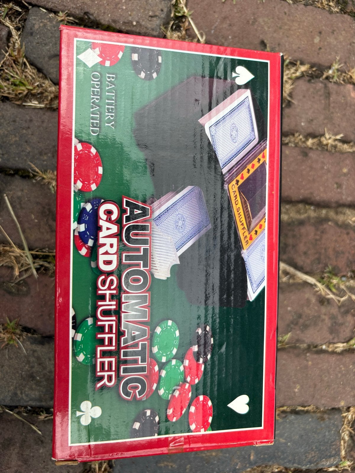 Automatische Kaartenschudder op Batterijen, Een of twee spelers, Ophalen of Verzenden, Nieuw