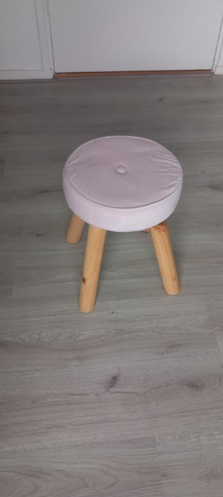 Leuke roze kruk voor kinderen, zo goed als nieuw, Ophalen of Verzenden, Zo goed als nieuw