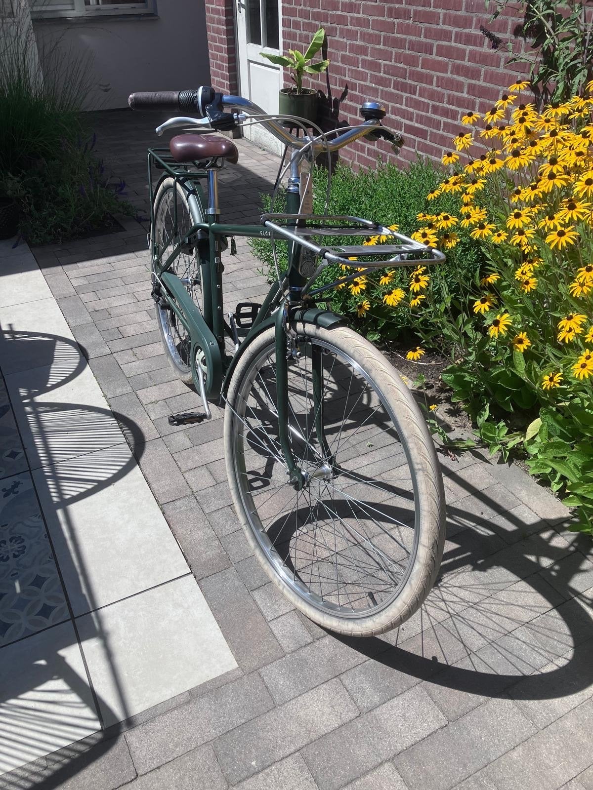 Elops transportfiets 28 inch – jongensfiets – donkergroen, Ophalen of Verzenden, Gebruikt, 26 inch of meer, Versnellingen