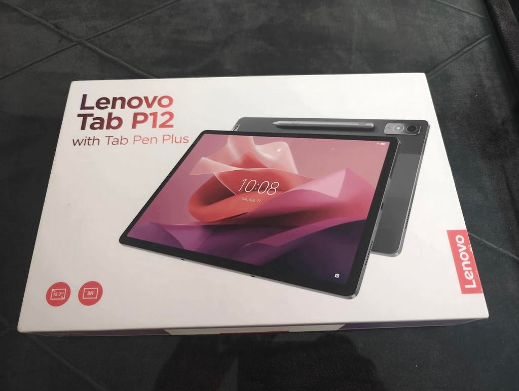 Lenovo Tab P12 - Nieuw in doos, Ophalen, Nieuw, 12 inch, 128 GB