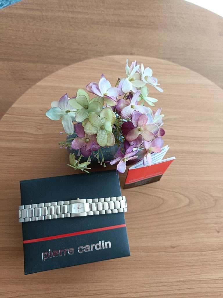 Zeer mooie Pierre |Cardin horloge., Sieraden, Tassen en Uiterlijk, Overige merken, Staal, Gebruikt, Staal