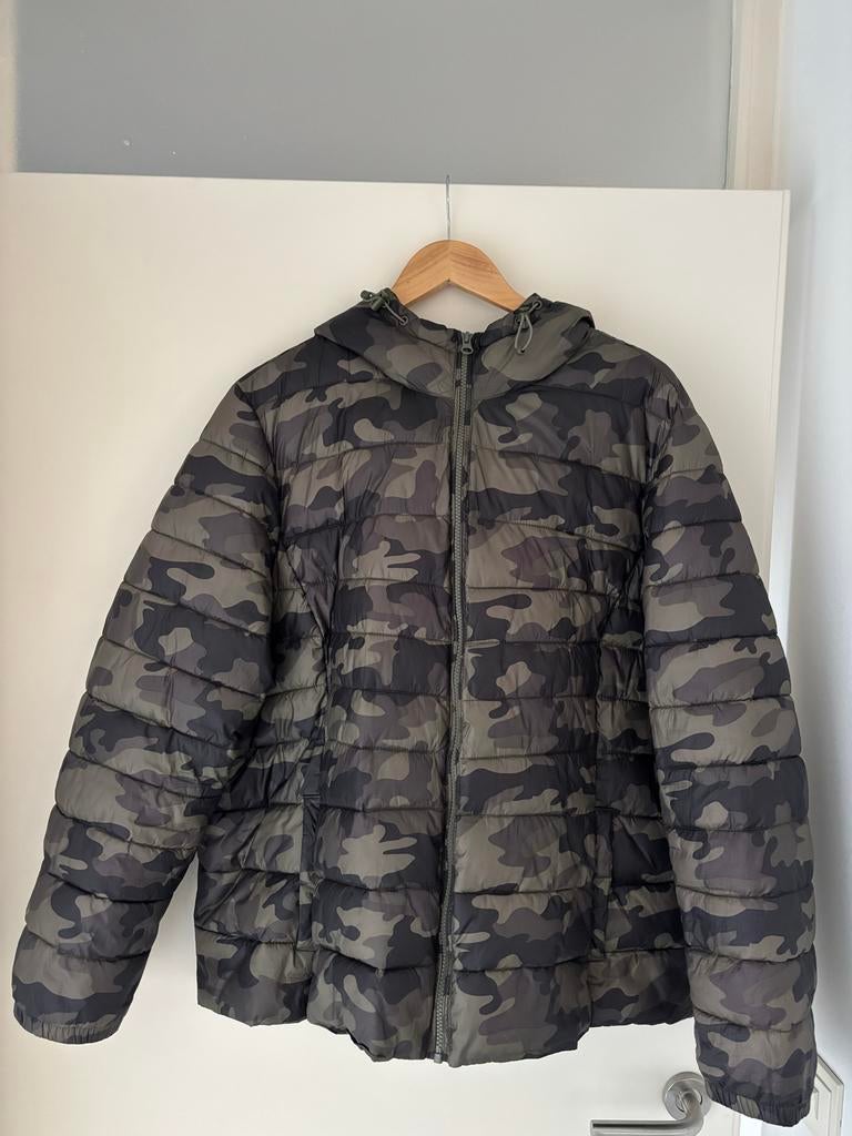 Junarose Tussenjas Groen Camouflage Maat XL (50-52), Junarose, Ophalen of Verzenden, Jas of Mantel, Gedragen