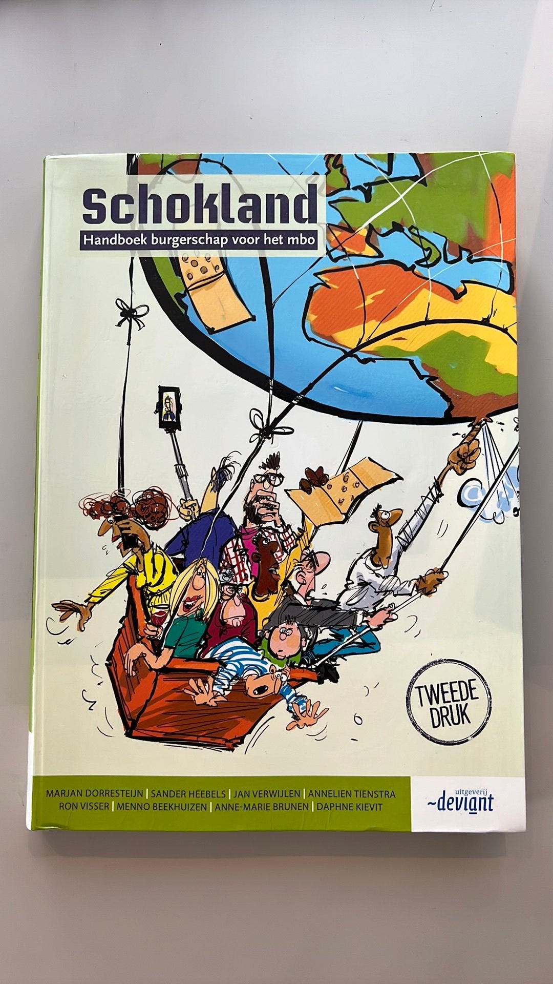 Sander Heebels - Schokland handboek, Zo goed als nieuw, Nederlands, Overige niveaus, Sander Heebels; Menno Beekhuizen; Anne-Marie Brunen; Marjan D...
