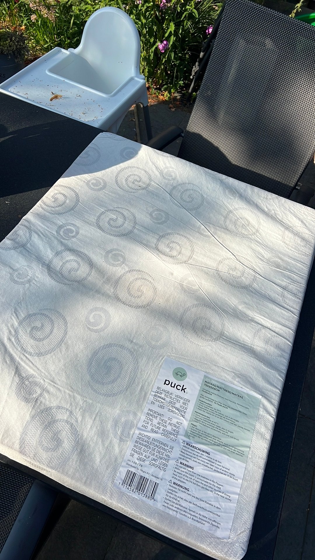 Boxmatras - gratis, Kinderen en Baby's, Boxen, Ophalen, Gebruikt, Boxkleed