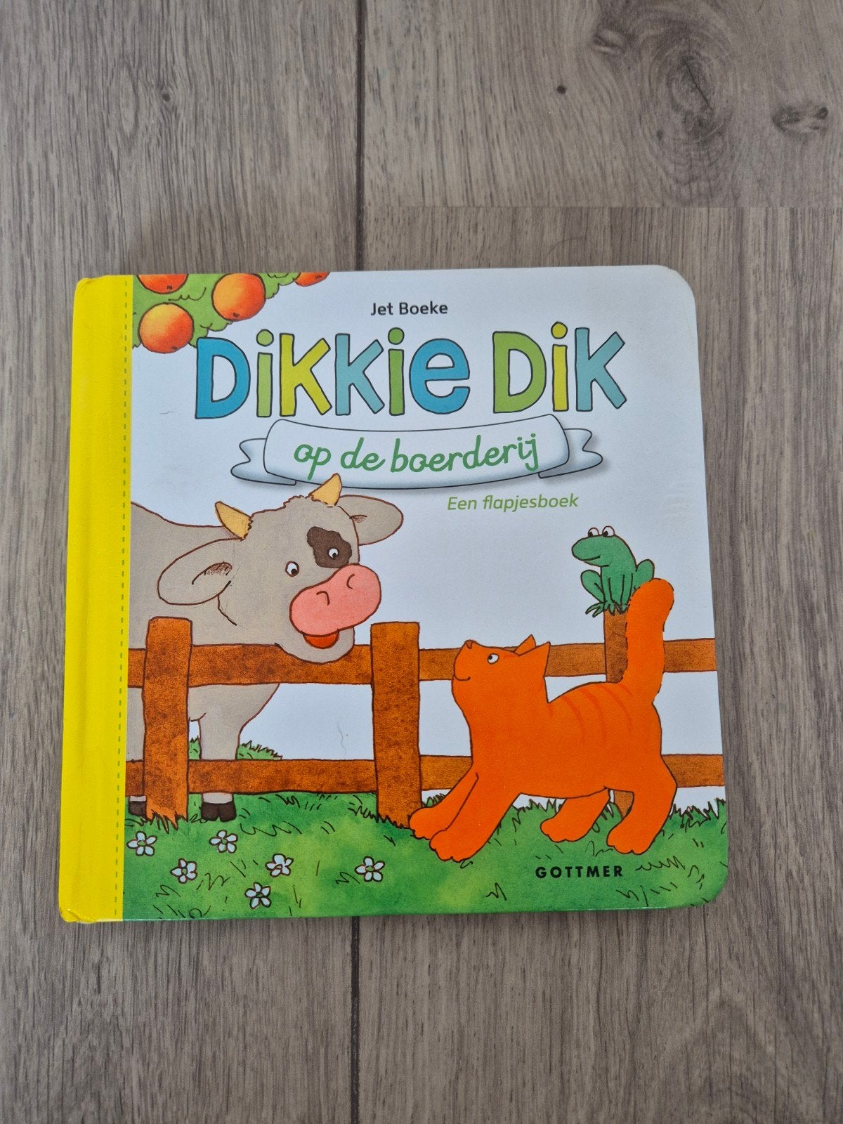 Dikkie Dik op de boerderij - Flapjesboek, Boeken, Uitklapboek, Jongen of Meisje, Ophalen of Verzenden, Zo goed als nieuw