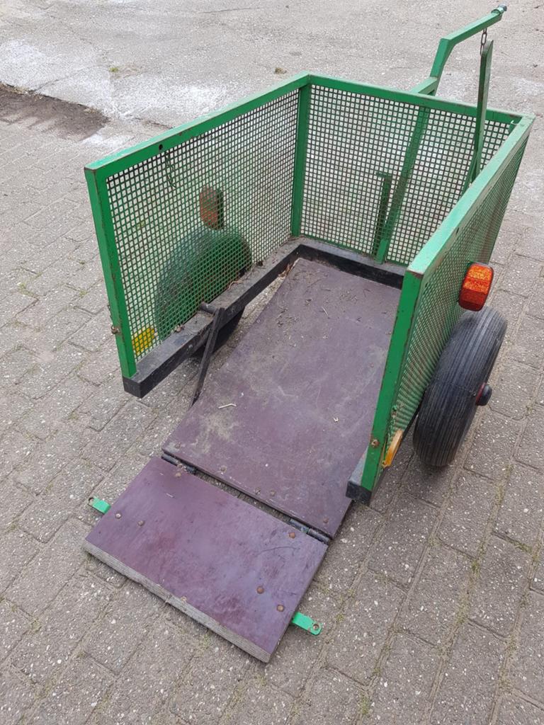 Stevige Fietskar - Ideaal voor Bagage of Honden, Fietsen en Brommers, Ophalen, Gebruikt, Bagagekar, 40 tot 60 kg
