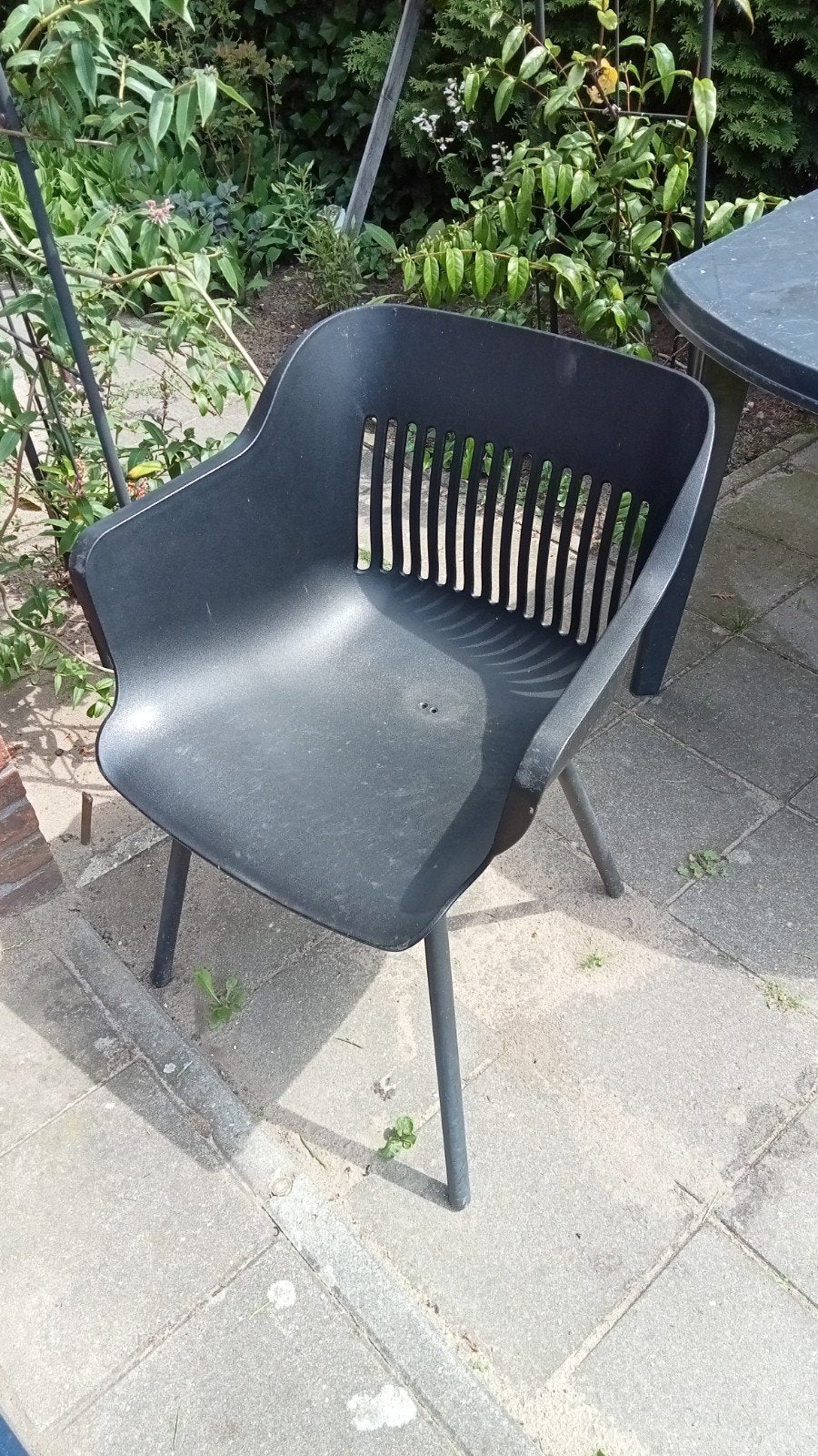 Gratis tuinstoel, Tuin en Terras, Ophalen of Verzenden, Gebruikt, Kunststof