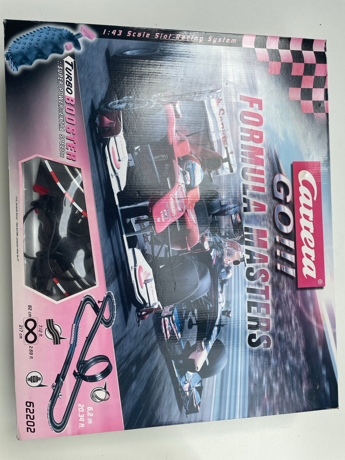 Carrera GO!!! Formula Masters Racebaan 1:43, Ophalen, Racebaan, Carrera, Zo goed als nieuw