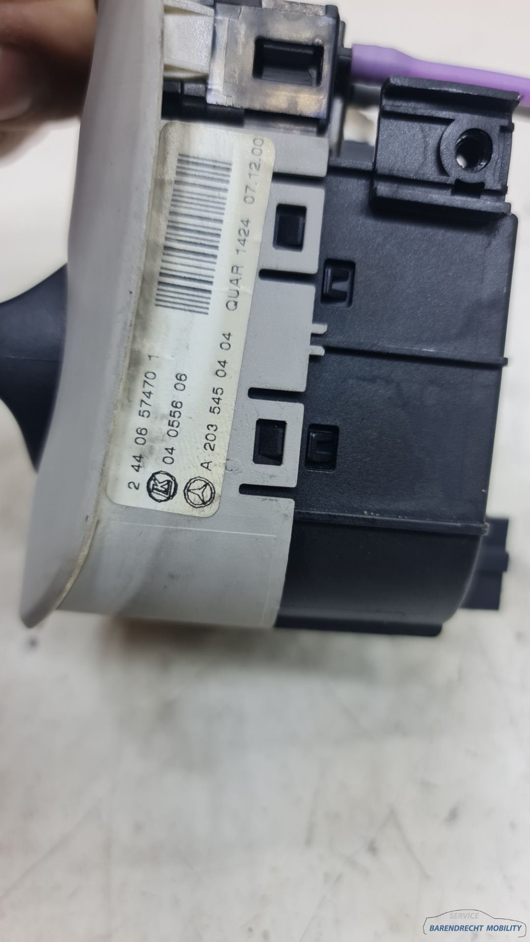 Lichtschakelaar Mercedes C klasse W203 CLK W209 A2035450404, Auto-onderdelen, Dashboard en Schakelaars, Gebruikt, Mercedes-Benz AG