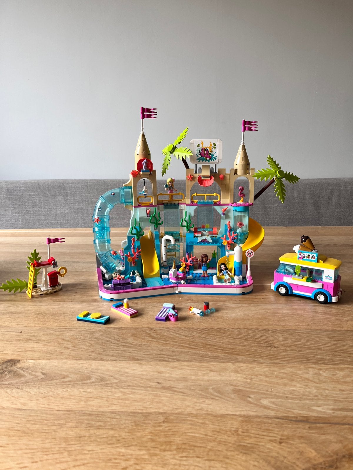 Lego waterpark 41430, Ophalen, Zo goed als nieuw, Complete set, Gebouw
