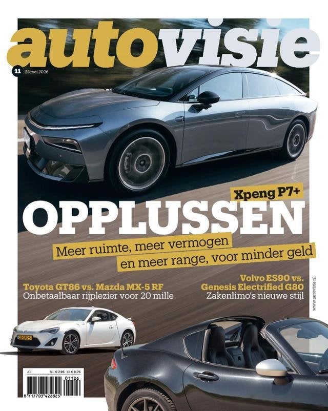 Autovisie 11 2026: Mitsubishi Outlander - Toyota GT86 - Audi, Ophalen of Verzenden, Gelezen, Algemeen