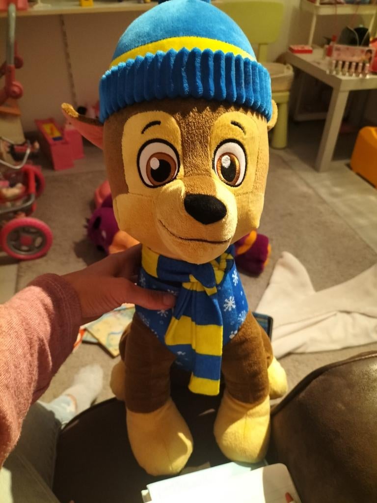 Paw patrol knuffel Jayce, Ophalen, Zo goed als nieuw, Hond