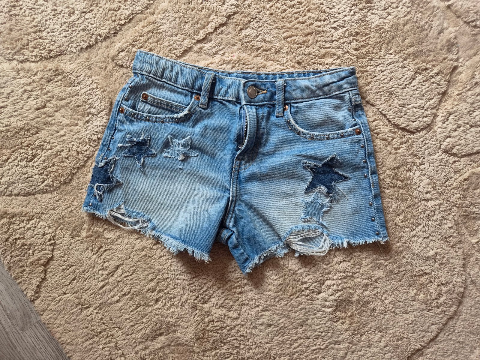Zara spijkerbroekje maat 140, ongedragen, huidige collectie, Broek, Meisje, Ophalen of Verzenden, Zo goed als nieuw