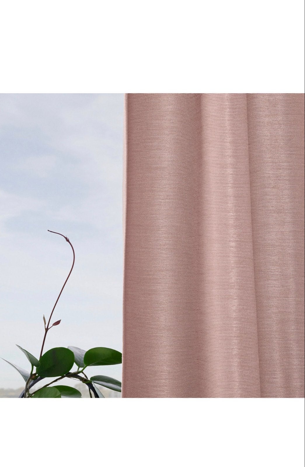 IKEA VILBORG verduisterende gordijnen, 2 paar, roze, Huis en Inrichting, Stoffering | Gordijnen en Lamellen, Gebruikt, 100 tot 150 cm