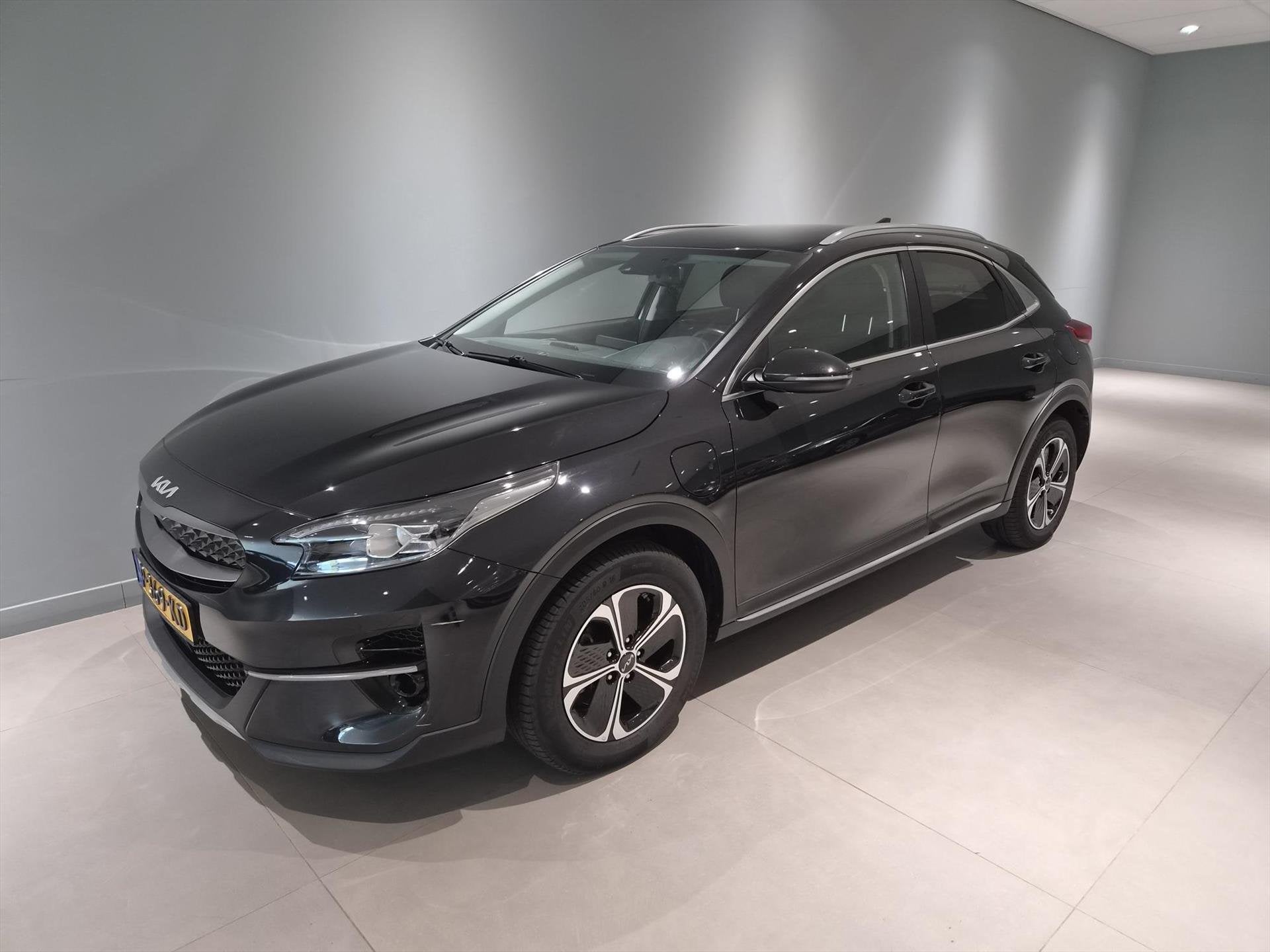 KIA Xceed 1.6 GDi PHEV 142pk DCT6 DynamicPlusLine Navi/ Clim, Auto's, Leder en Stof, Zwart, Bedrijf, Kia Top Selectie