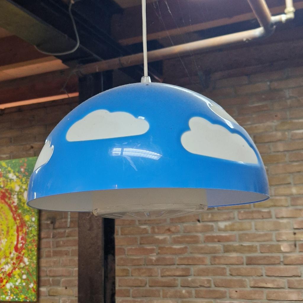 Ikea Skojig wolkenlamp hanglamp vintage ikea, Huis en Inrichting, Lampen | Hanglampen, Gebruikt, Kunststof, Ophalen of Verzenden