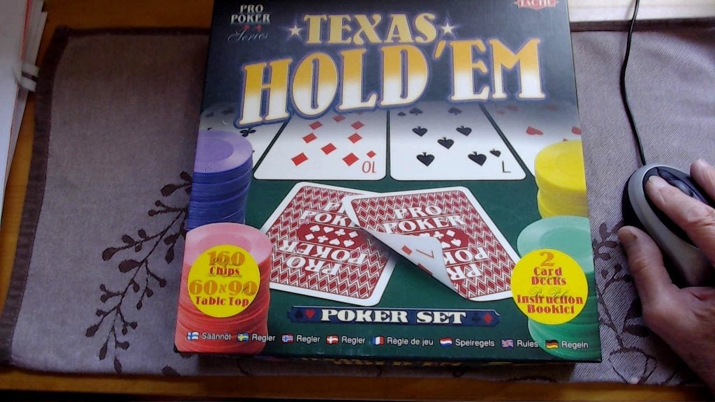 Nieuw Texas Hold'em Poker Set - Pro Poker Series Tactic, Drie of vier spelers, Ophalen of Verzenden, Nieuw, Tactic