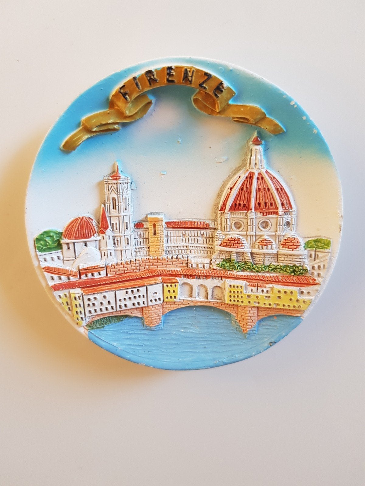 Leuke Souvenir Koelkastmagneet Florence / Firenze (Italië), Ophalen of Verzenden, Zo goed als nieuw