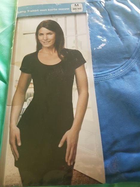 Nieuw! Anni Rolfi langere top/tuniek M 38/40 in blauw, Maat 38/40 (M), Nieuw, Anni Rolfi, Verzenden