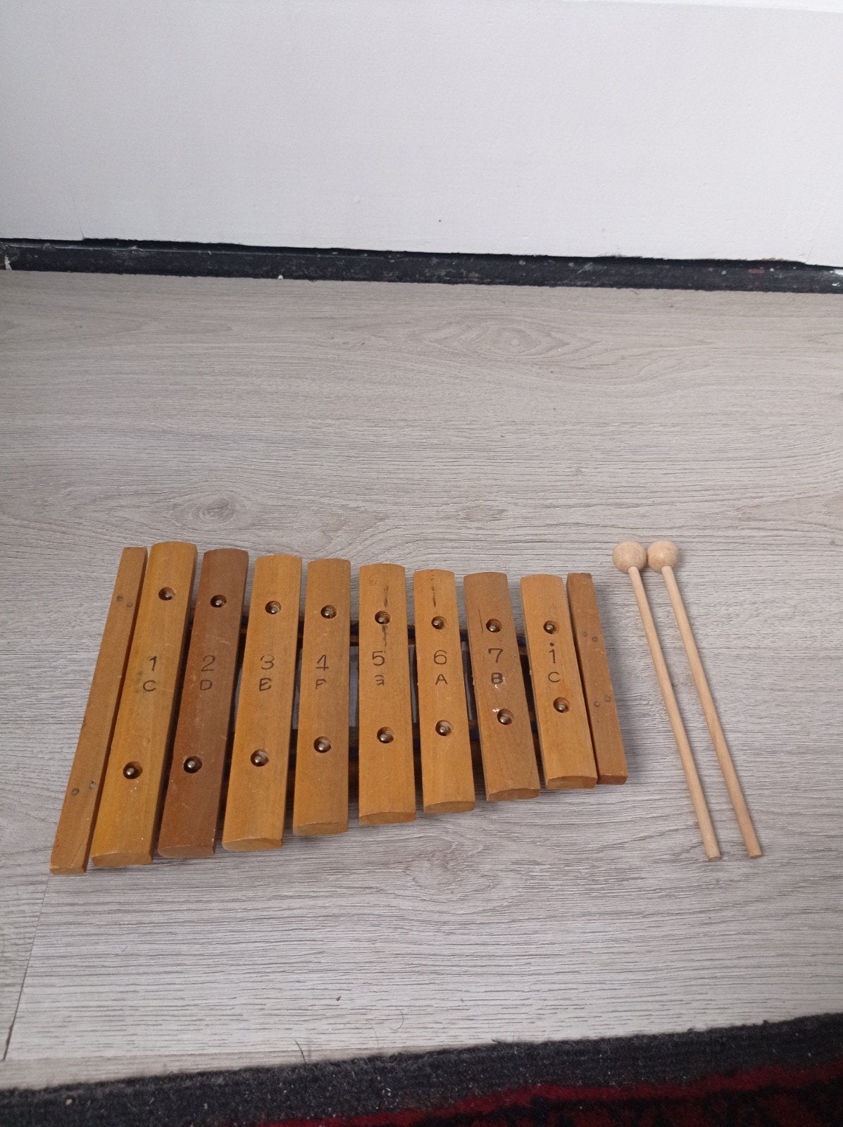 Xylofoon incl. een paar kloppers., Ophalen of Verzenden, Zo goed als nieuw, Melodische percussie