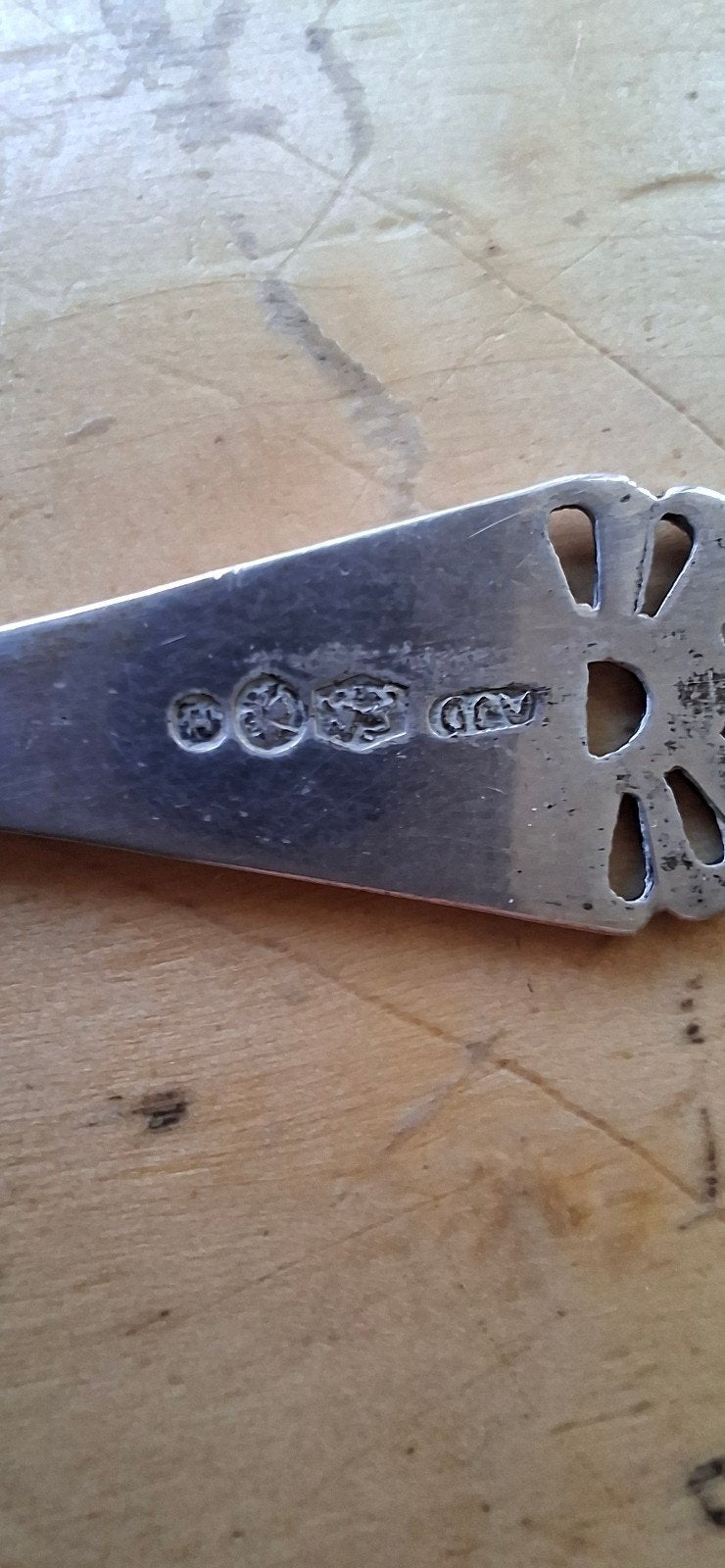 Antiek zilveren suikerlepeltje - 10,69 gram, Ophalen of Verzenden, Zilver
