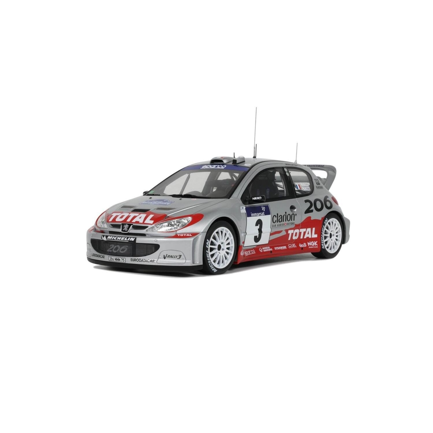 Ottomobile
Peugeot 206 WRC
Tour De Corse 2002 1/2000 1:18 Ni, Hobby en Vrije tijd, Modelauto's | 1:18, Ophalen of Verzenden, Nieuw