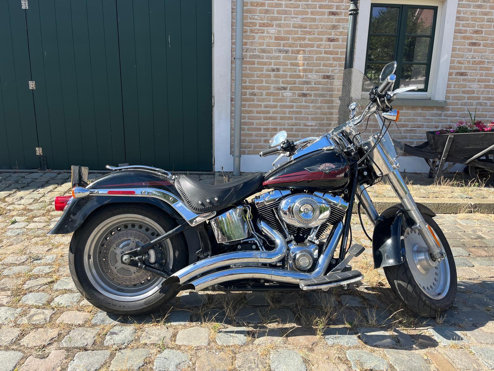Harley Davidson Fatboy FLSTF 2007, Chopper, Gebruikt, Particulier, Sportuitlaat