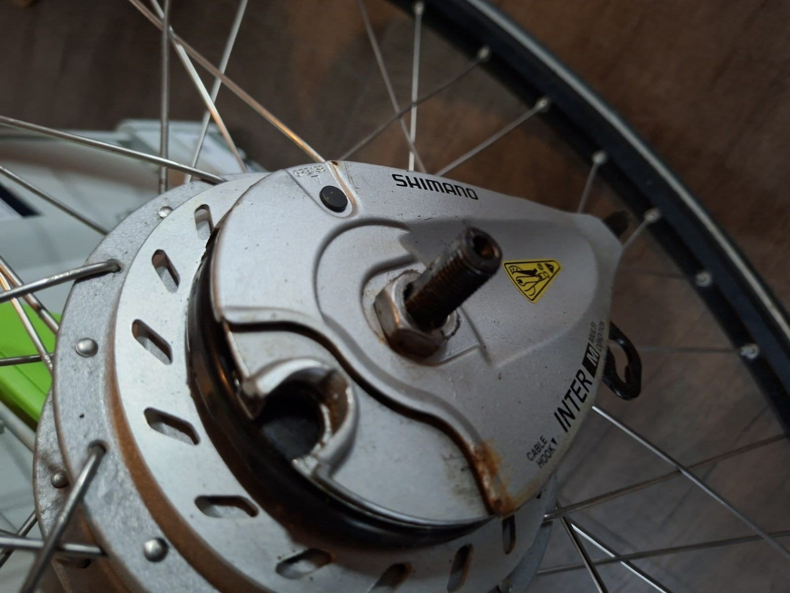 Gazelle voorwiel motor 5-pins, Elektrische fiets, Gebruikt, Ophalen of Verzenden, Motor