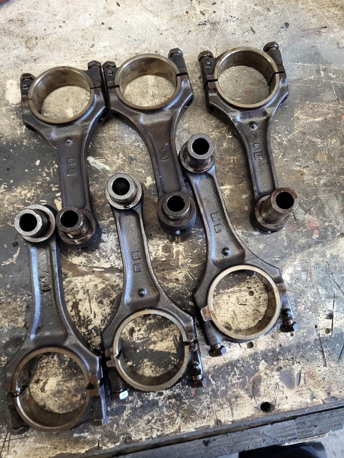opel cih drijfstangen, Auto-onderdelen, Ophalen of Verzenden, Gebruikt, Opel