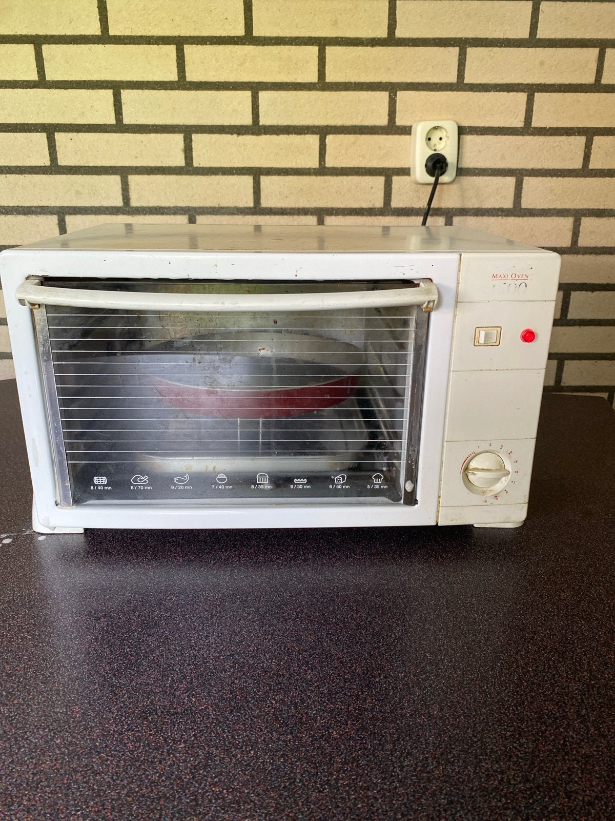 Tefal Maxi Oven 8475.10 - Compacte en betrouwbare oven, Witgoed en Apparatuur, Ovens, Minder dan 45 cm, Gebruikt, Tefal, Ophalen of Verzenden