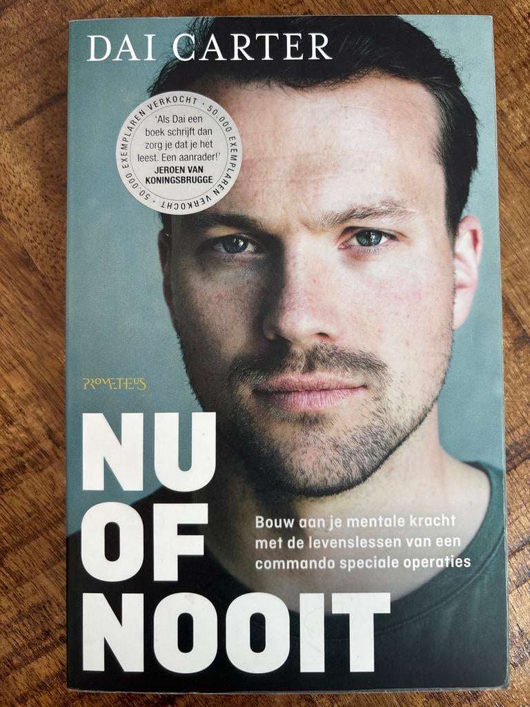 Dai Carter - Nu of nooit, Boeken, Overige Boeken, Ophalen of Verzenden, Gelezen, Dai Carter