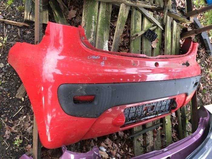 Achterbumper van een Citroen C1, Auto-onderdelen, Gebruikt, -, -, Bumper