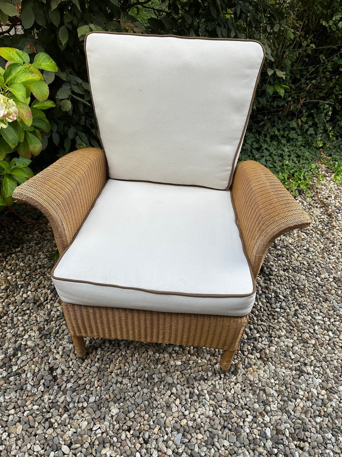 Lloyd loom lounge stoel, Jan des Bouvrie, Huis en Inrichting, Ophalen, Eén