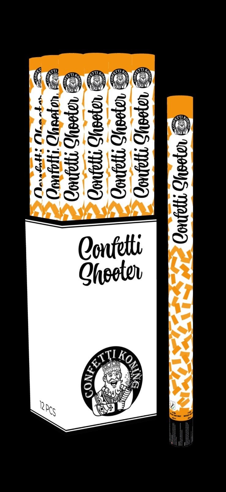 confetti shooters, Ophalen of Verzenden, Nieuw, Feestartikel, Carnaval